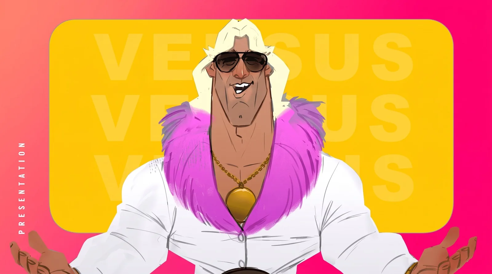 Ric Flair VS presentation artwork